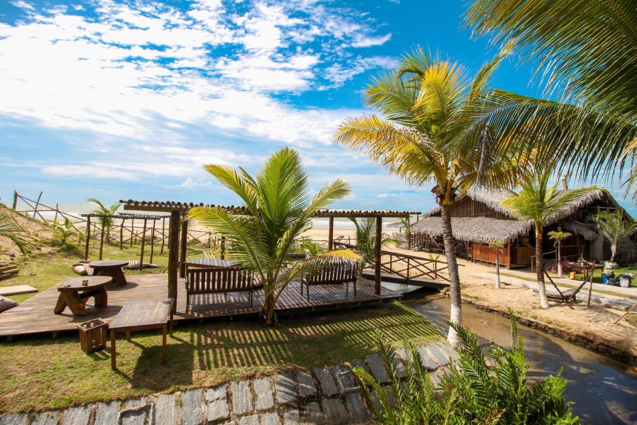 Pousada Palm Beach Praia De Caetanos Hotel Amontada Kültér fotó