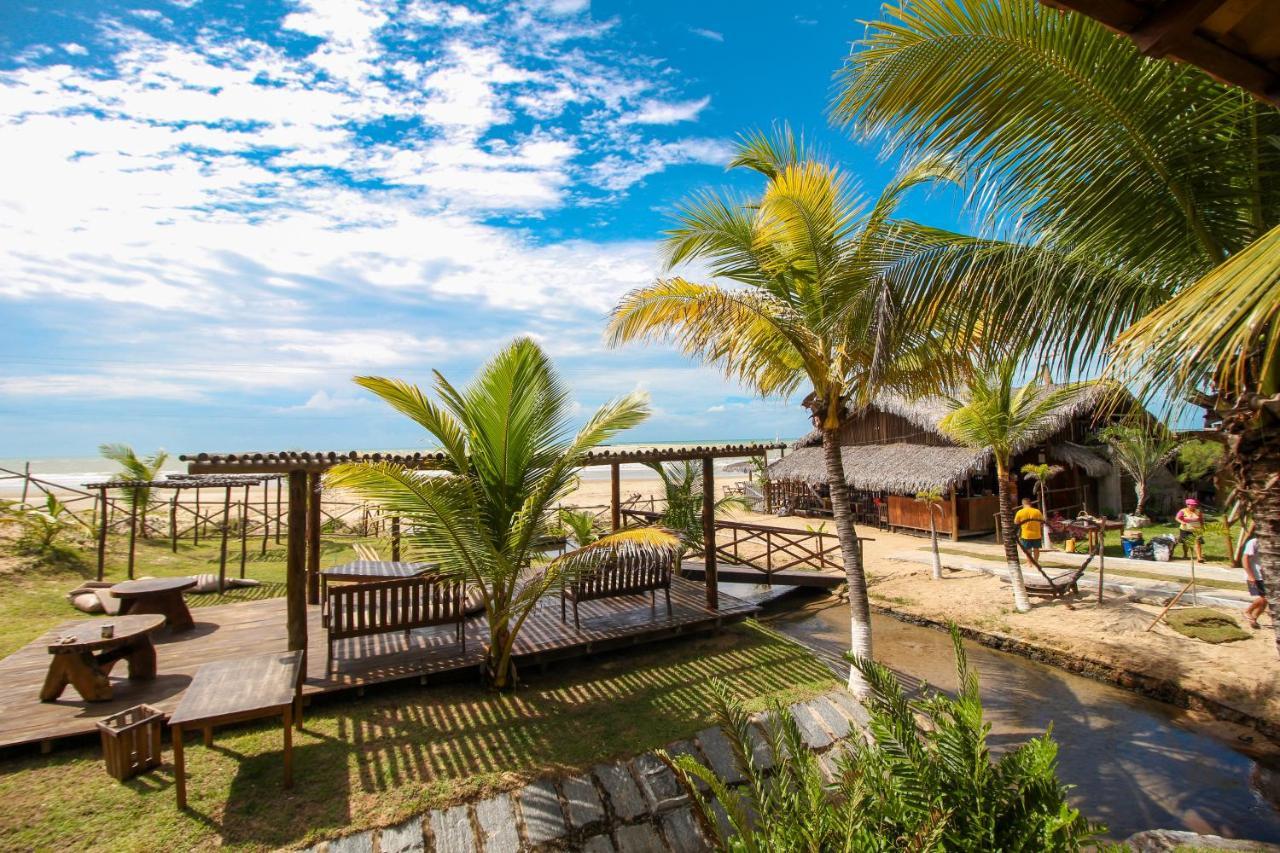 Pousada Palm Beach Praia De Caetanos Hotel Amontada Kültér fotó