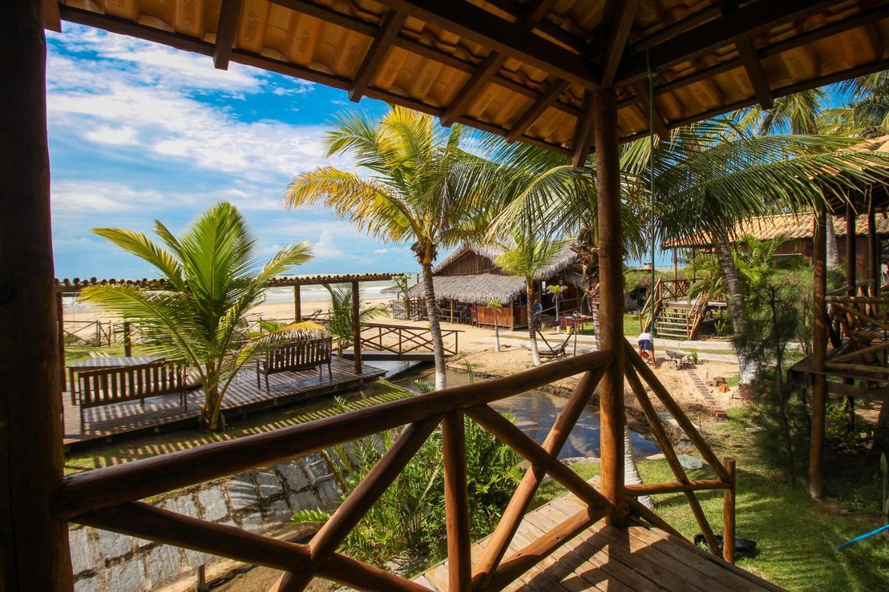 Pousada Palm Beach Praia De Caetanos Hotel Amontada Kültér fotó