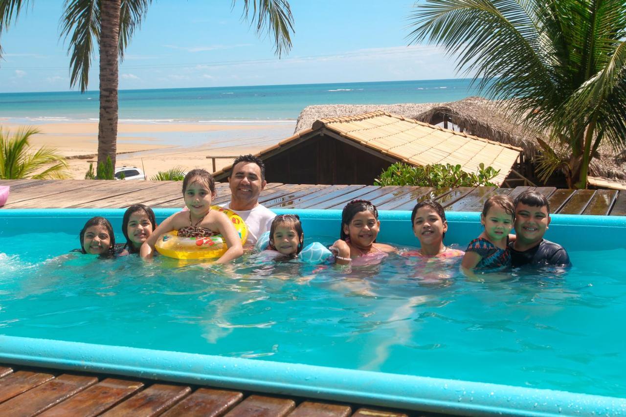 Pousada Palm Beach Praia De Caetanos Hotel Amontada Kültér fotó